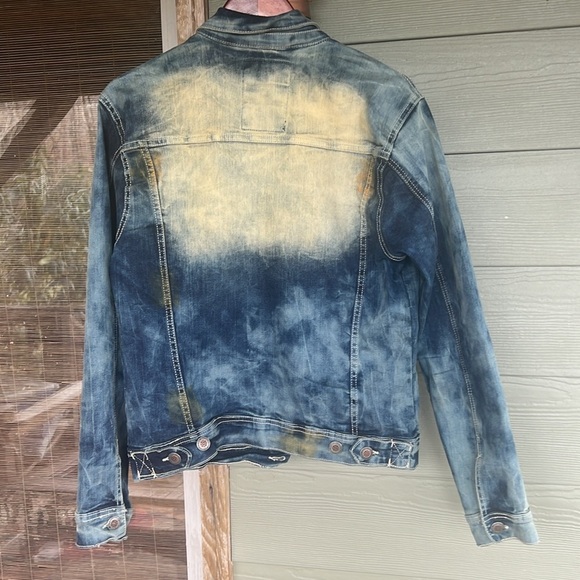 Copper Rivet “Wild Free” Sequin Tiger Denim Jacket - Picture 8 of 16